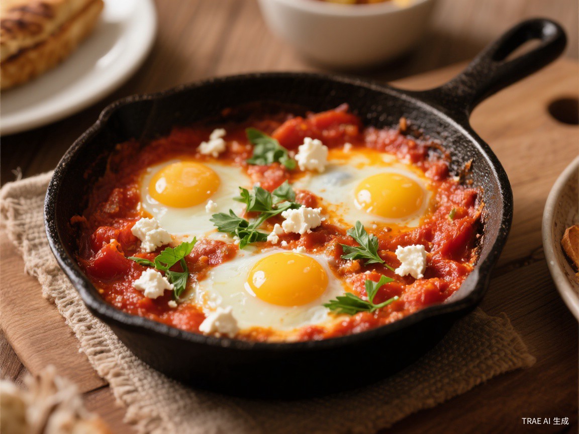 Shakshuka: Middle Eastern Breakfast Perfection