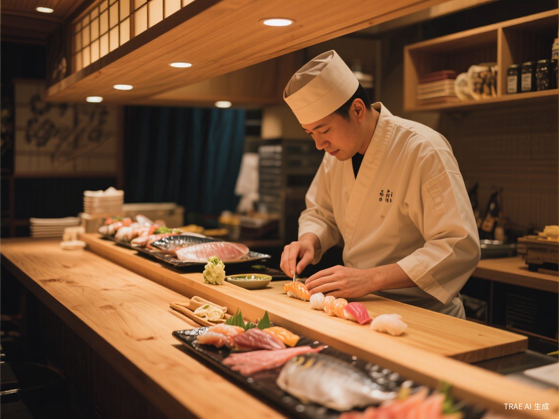Tokyo's Hidden Gem: A Sushi Counter Experience