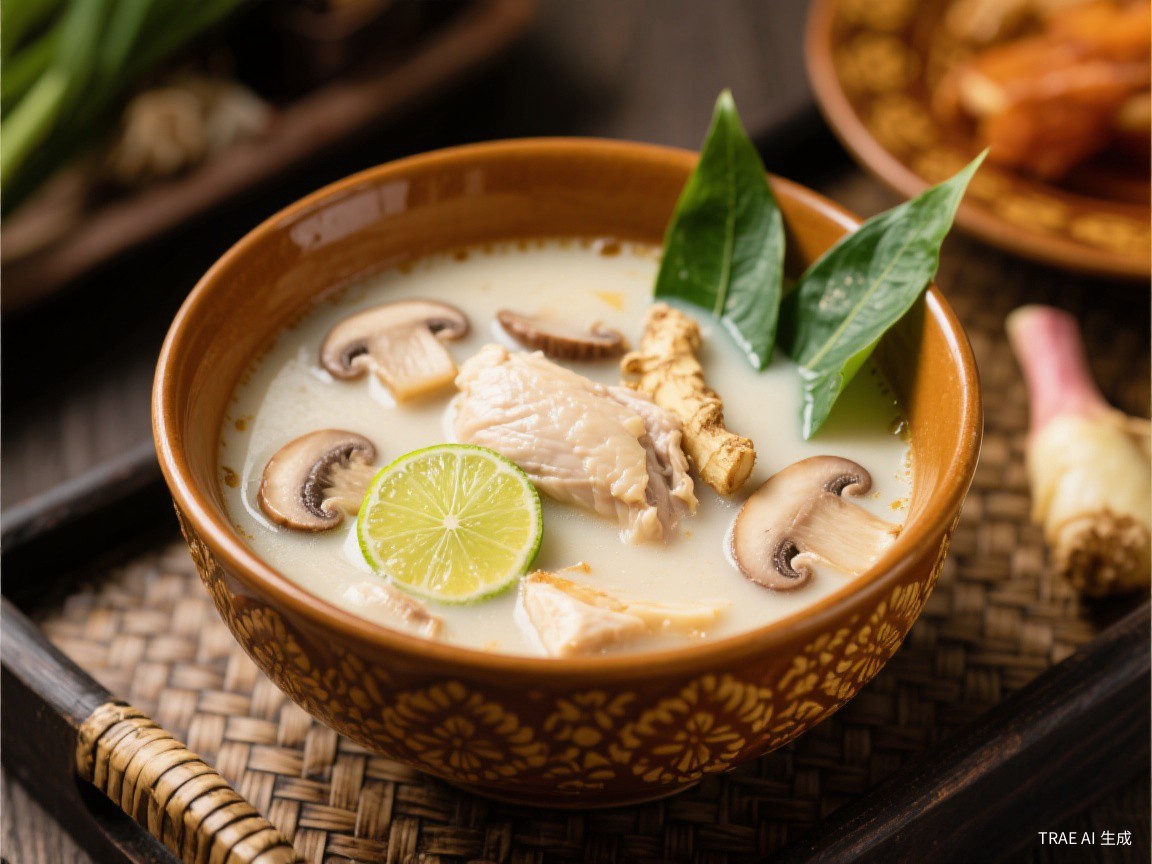 Tom Kha: Thailand's Coconut Galangal Soup